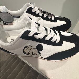 Primark Mickey Mouse Sneakers - Black and White